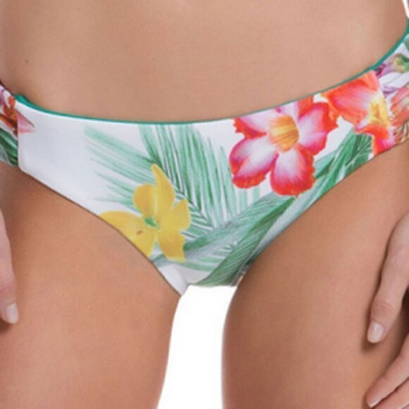 NWT Becca Reversible Shirred Bikini swim - Picture 1 of 7